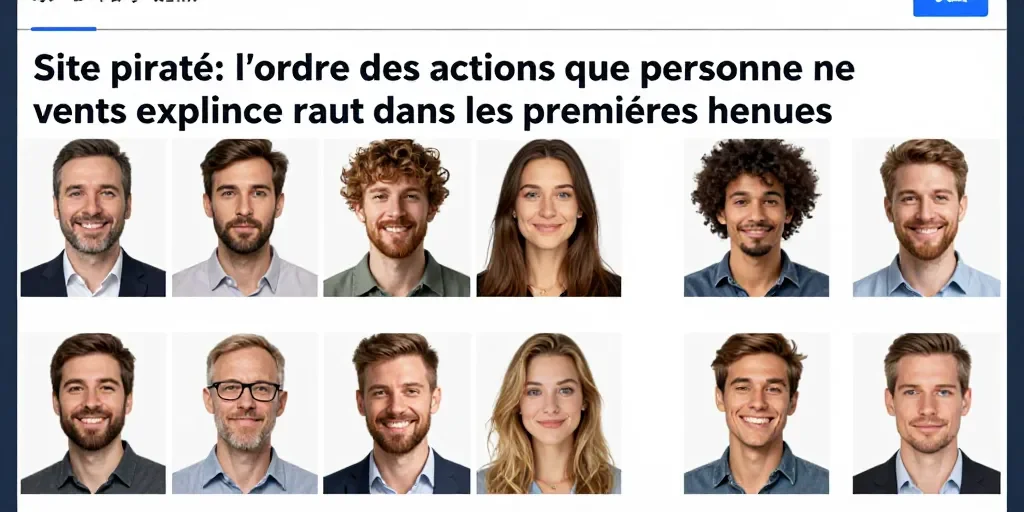 Site piraté : l'ordre des actions que personne ne vous explique vraiment dans les premières heures